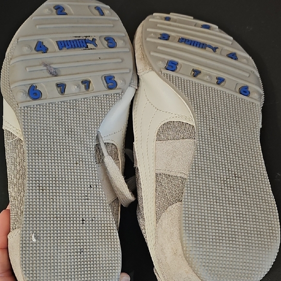 Puma Women's Gray Athletic Shoes - Picture 6 of 7